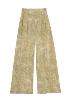 Ada, hope print silk pants