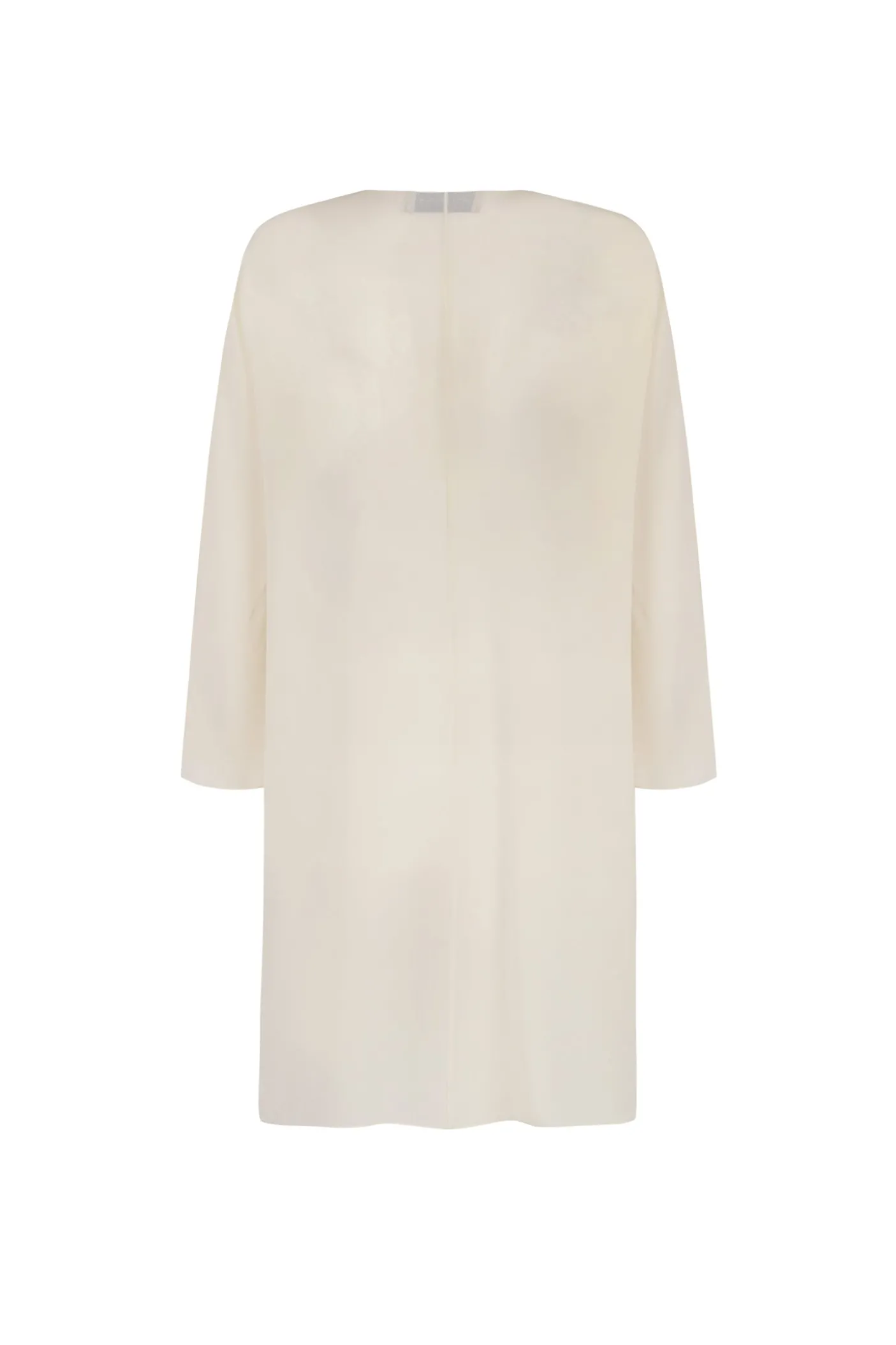 Agnes, camisa en seda marfil