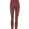 Alice, leggings en cupro stretch granate