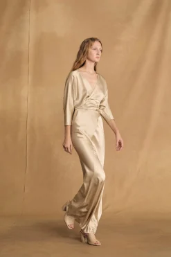 Amara, champagne dress