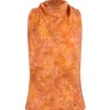 Anja, sora print silk top