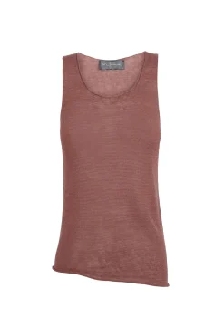Antico, top de cañamo rosa