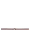 Aro S, thin belt in suede lavender
