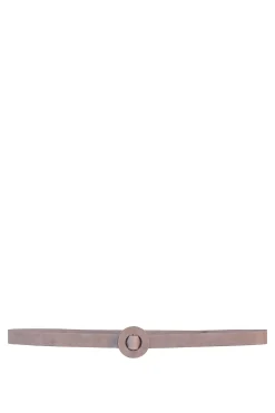 Aro S, thin belt in suede lavender