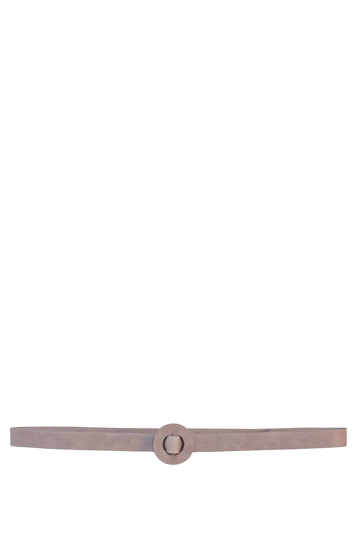 Aro S, thin belt in suede lavender