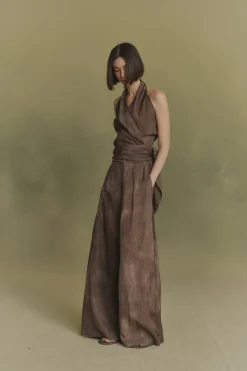 Ave, top halter cacao maltinto