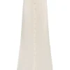 Bambina, ivory linen skirt