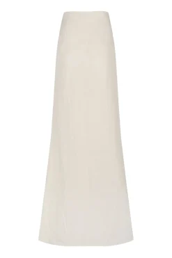 Bambina, ivory linen skirt