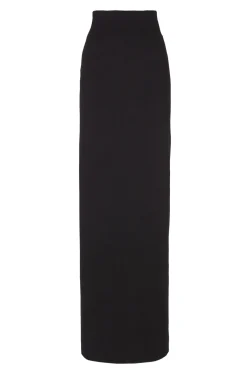 Bawa, long black skirt