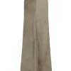 Bimba, long skirt in grey maltinto linen
