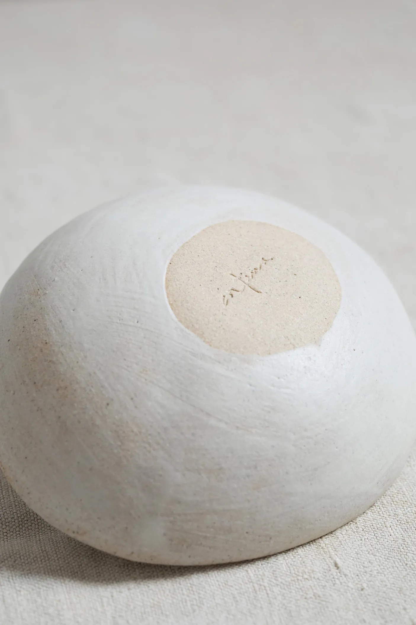 Bol oval Blanc