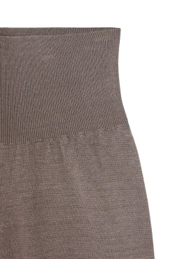 Botanica, pantalón en punto de lino visón