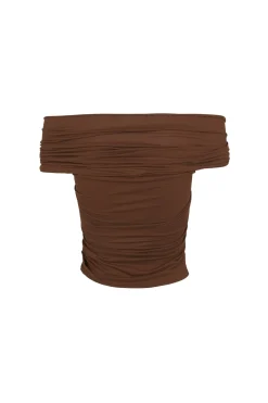 Canela, cinnamon crop top