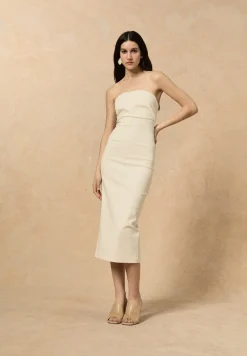 Canvas, ivory dress