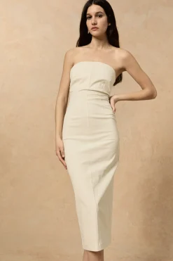 Canvas, ivory dress