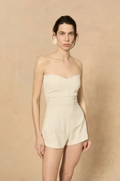 Canvas, ivory jumpsuit