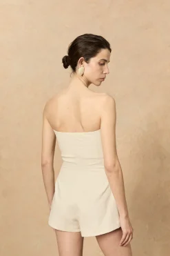 Canvas, ivory jumpsuit