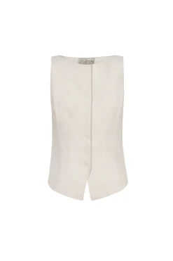 Canvas, ivory vest