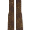 Carey, animal print silk mittens