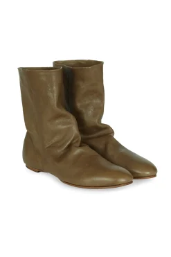 Ciel, botines planos verde kaki