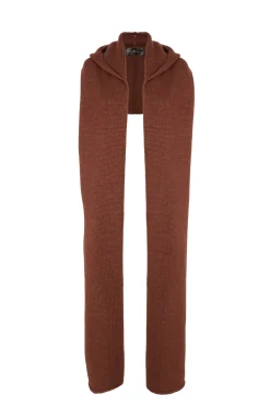 Circ, bufanda de baby alpaca y seda blush