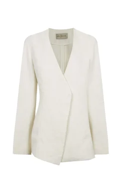Costa, ivory linen jacket