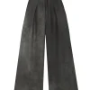 Dali, fade petroleum blue pants