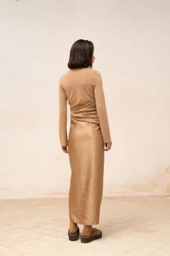 Daria, cocoa cashmere jumper