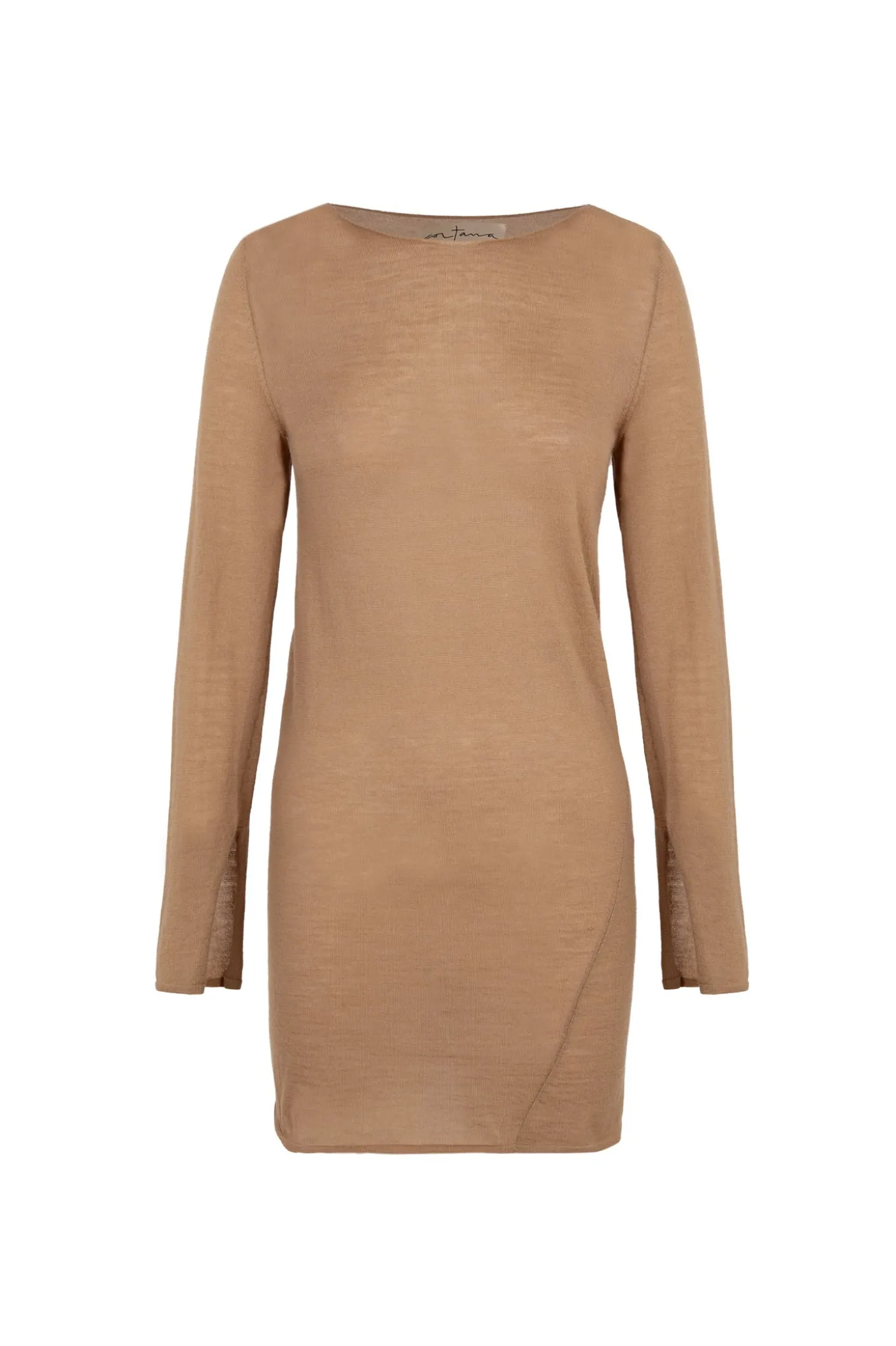 Daria, cocoa cashmere jumper