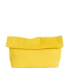 Delhi L, clutch grande de ante amarillo