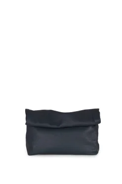 Delhi S, clutch en cuero bluenero