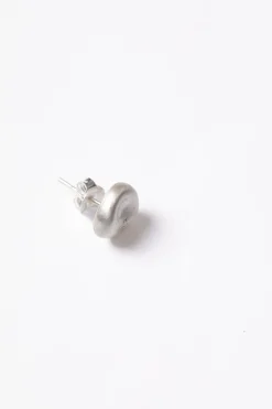 Dubhe, silver earring