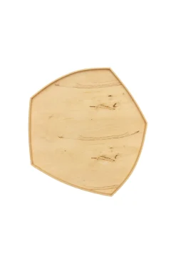 Geom, bandejas geométricas en madera de naranjo