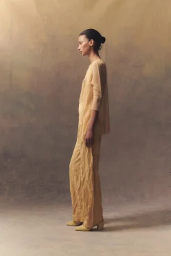 Giulia, chaqueta en punto de seda lavanda