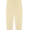 Jackie, ivory yak wool pants