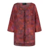 Janis, Indira print ramie top
