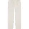 Josephine, silver silk pants