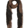 Jules, foulard tricolor grafito
