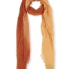 Jules, foulard tricolor naranja