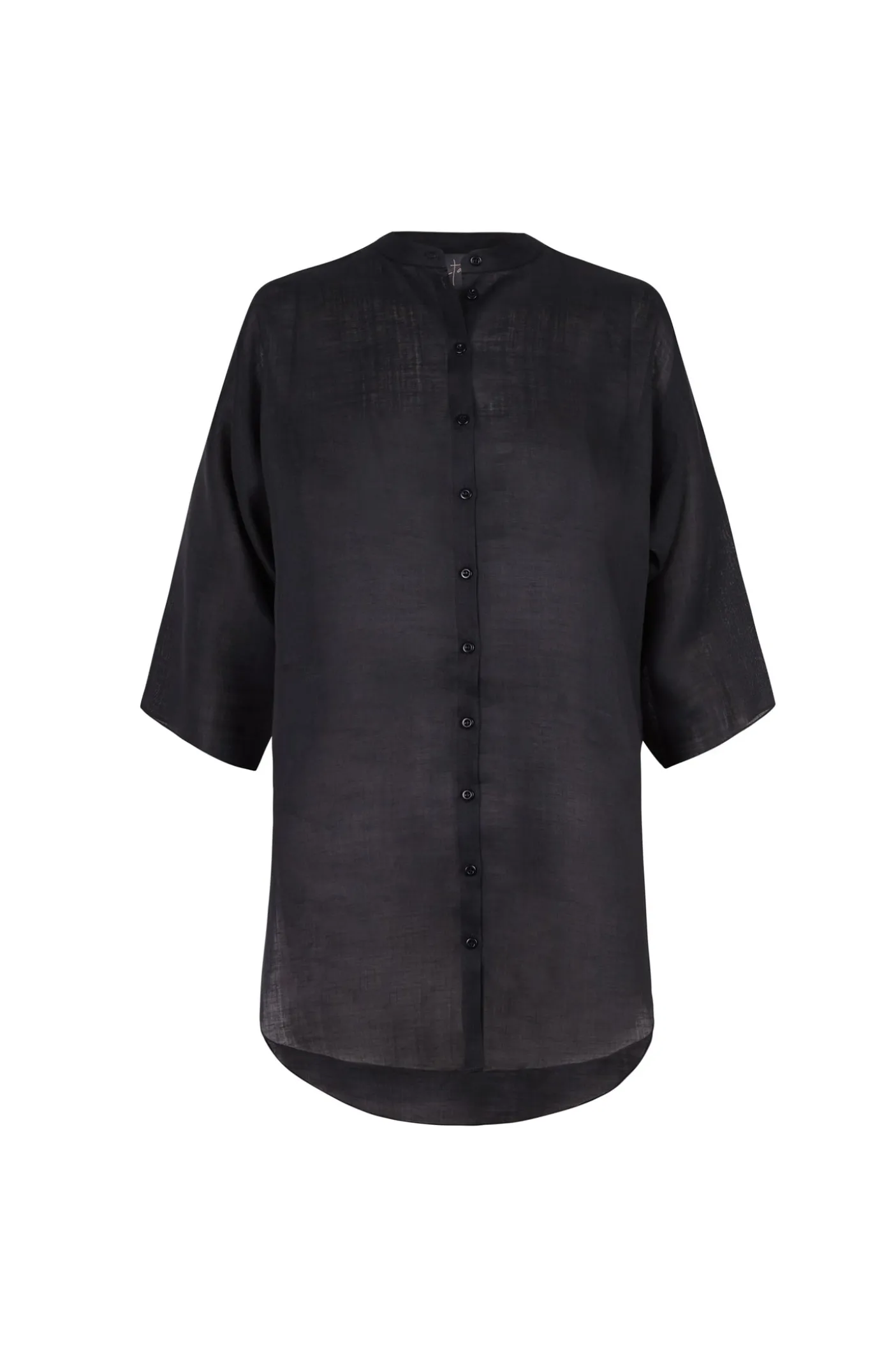 Jules, top en ramio gris humo