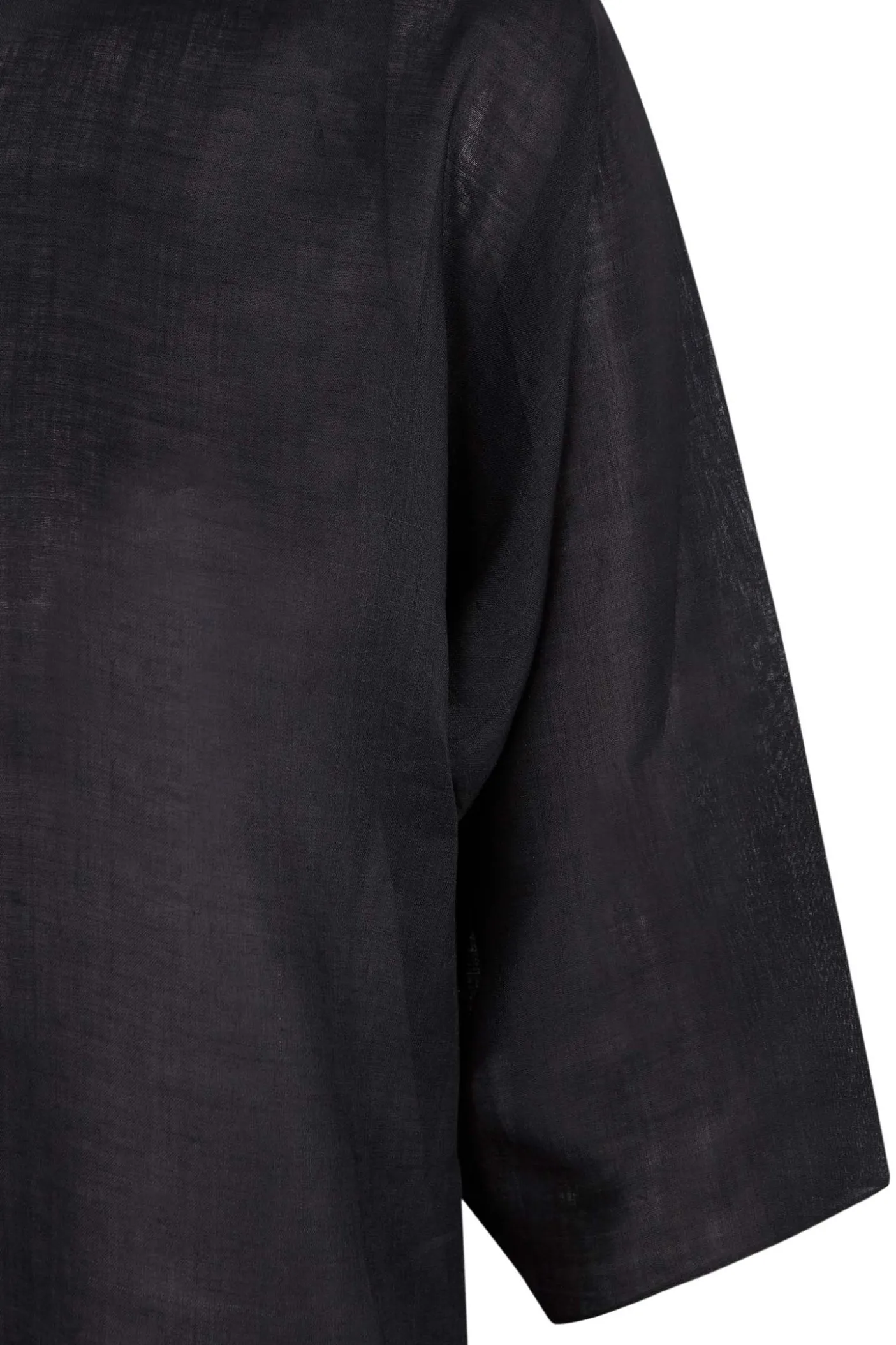 Jules, top en ramio gris humo