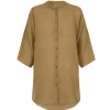 Jules, top en ramio ocre