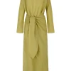 June, camomile ramie dress