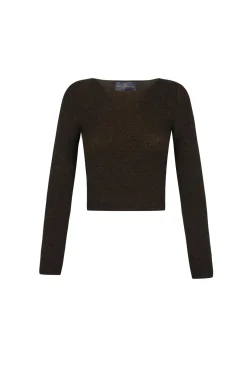 Kai, melange brown cashmere jumper