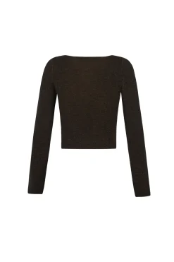 Kai, melange brown cashmere jumper