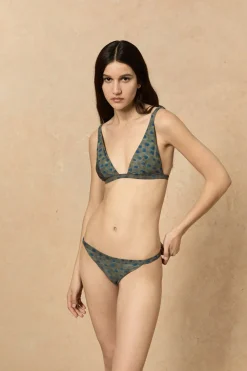 Khata, bikini top ciro print
