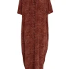 Lady bug, dots print silk dress