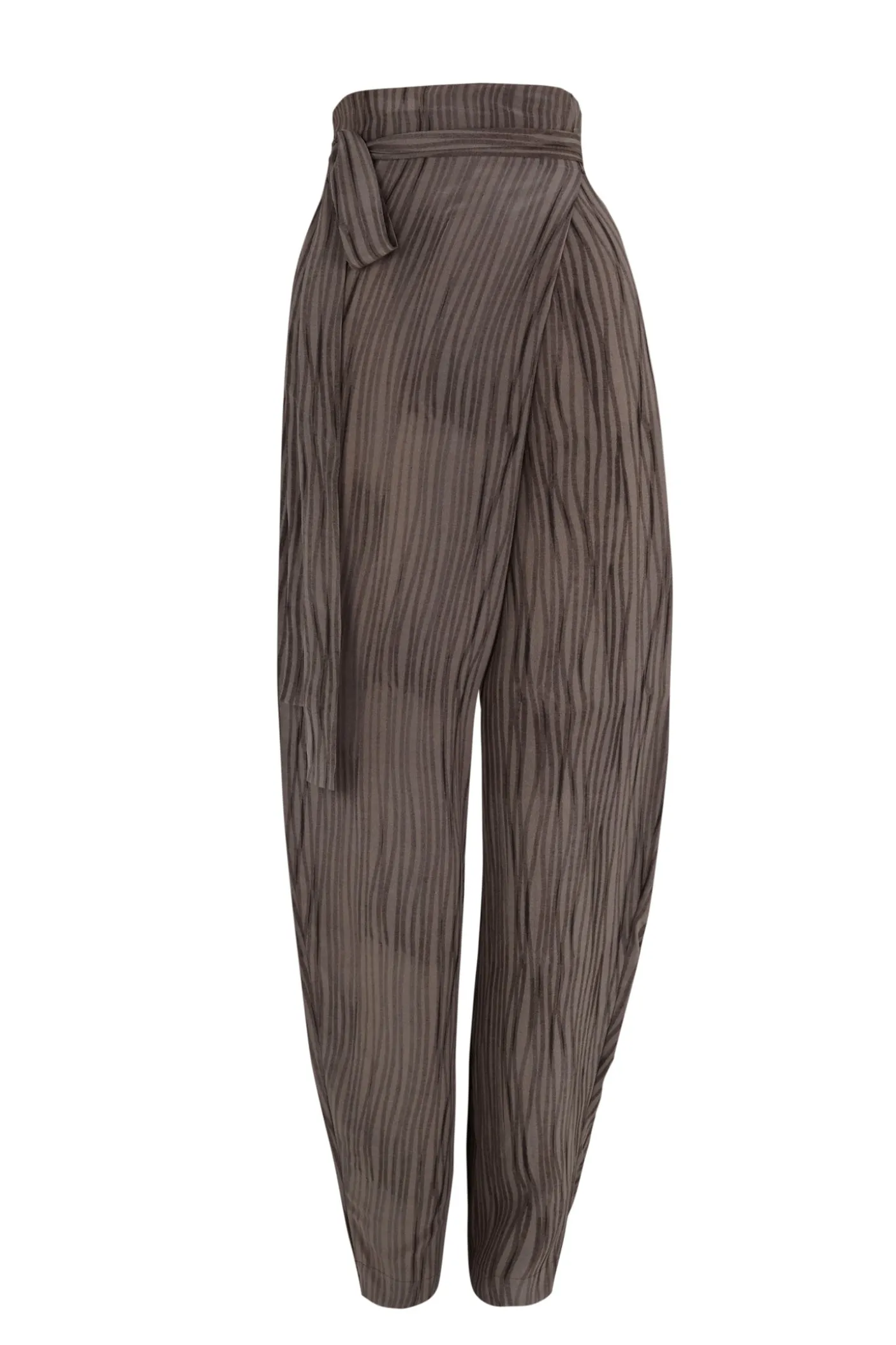 Lil, pantalon de seda calma print