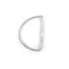 Maa left, individual silver earring