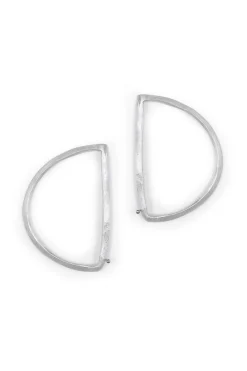 Maa left, individual silver earring